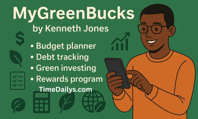 MyGreenBucks Kenneth Jones