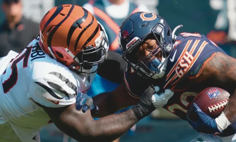 Bengals vs Chicago Bears player stats